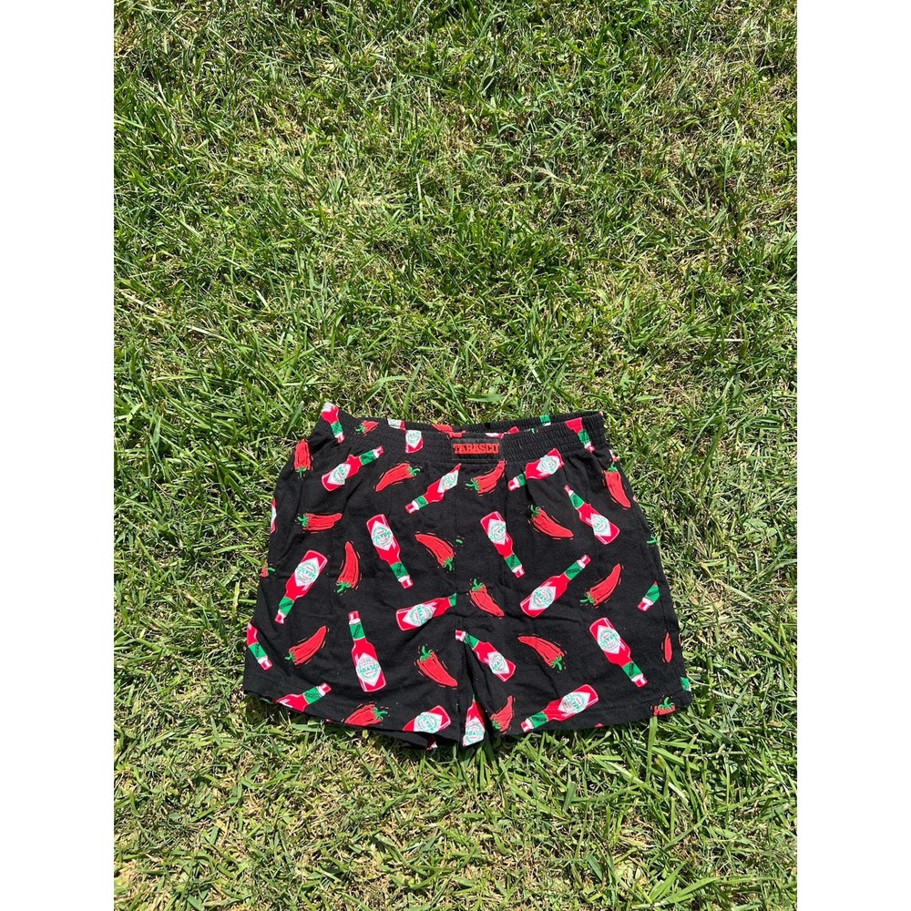 Tabasco Pajama Pants Mens Med Sleepwear All Over Print